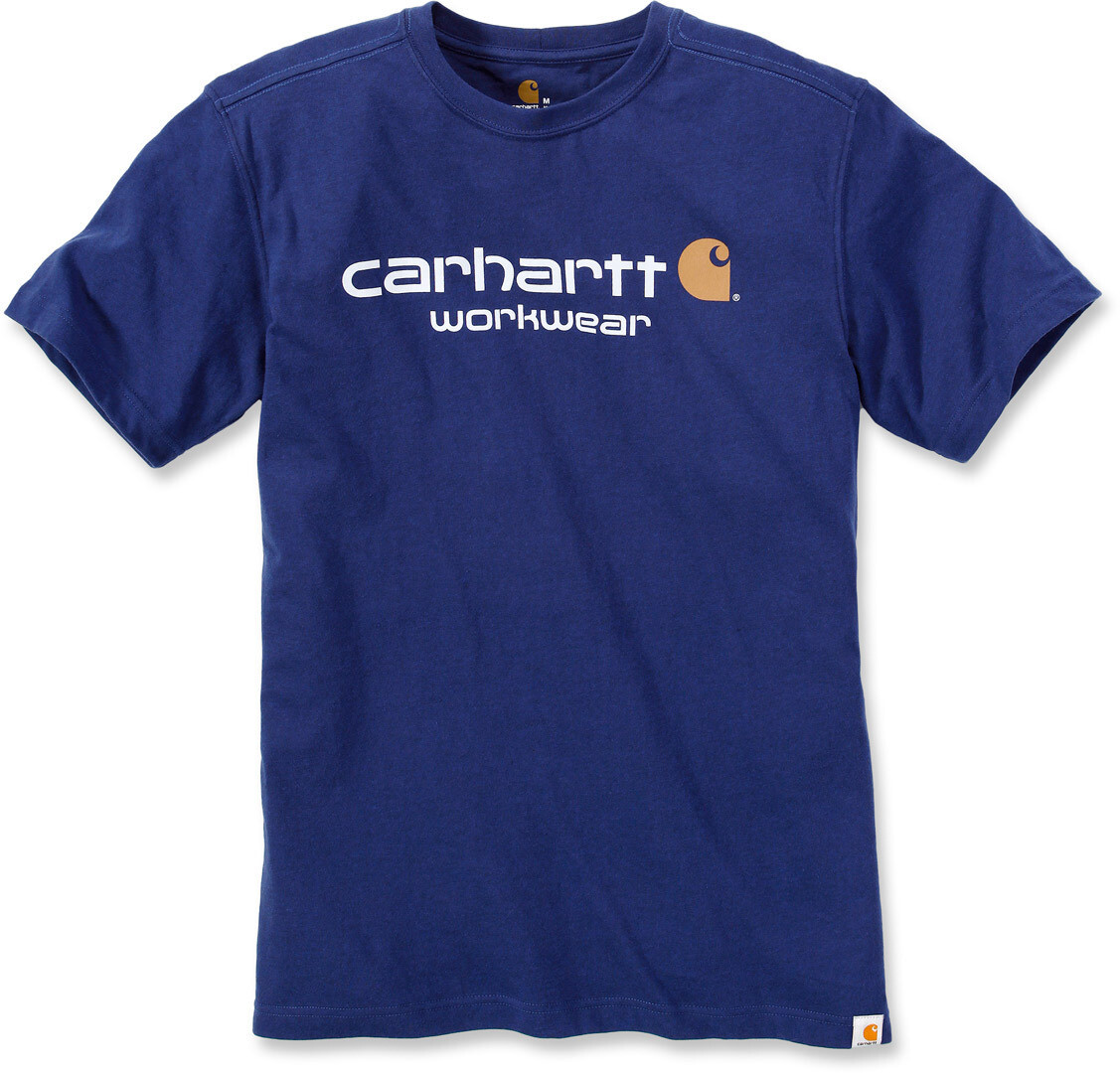 

Футболка Carhartt Core Logo, темно-синий