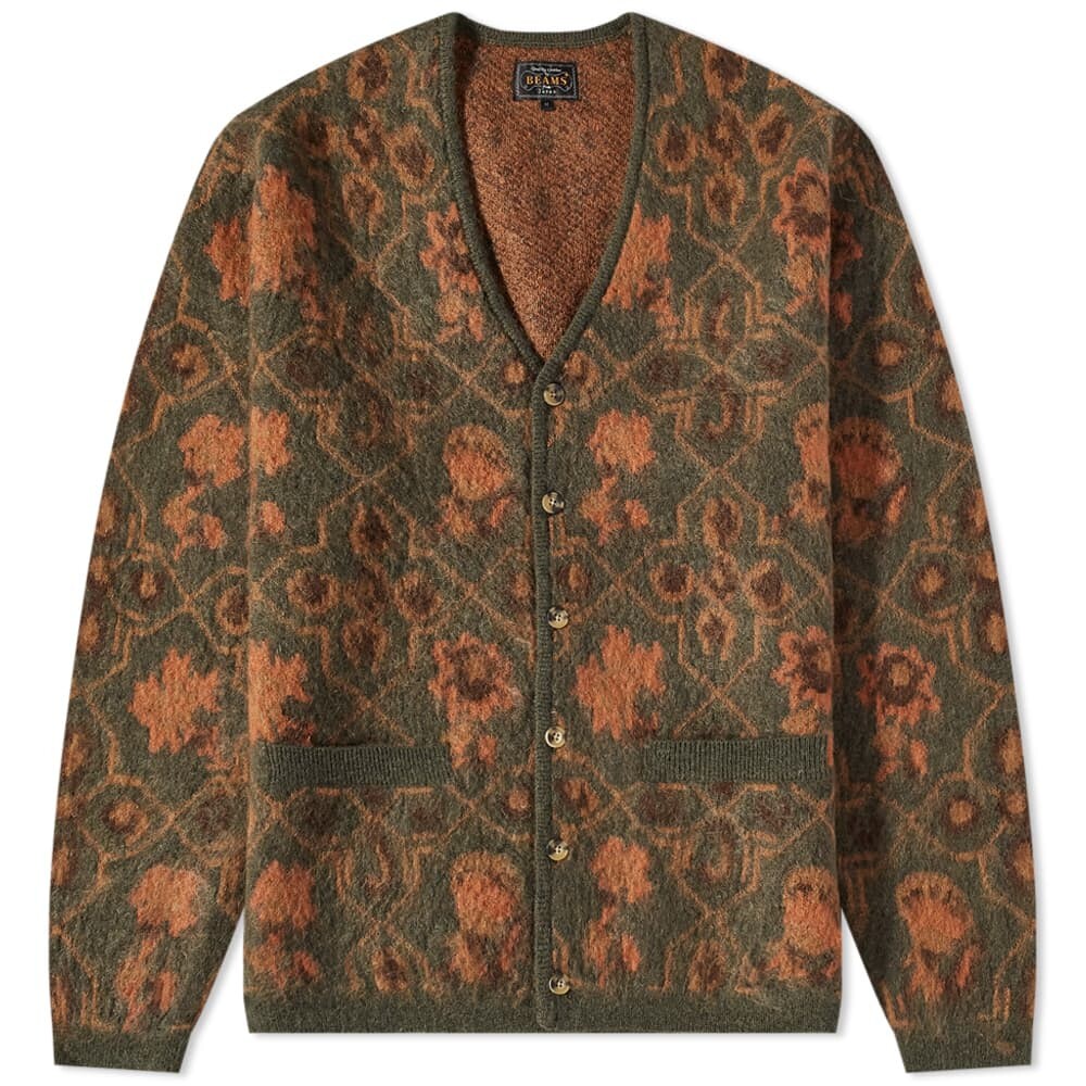 

Джемпер Beams Plus Botanical Pattern Cardigan