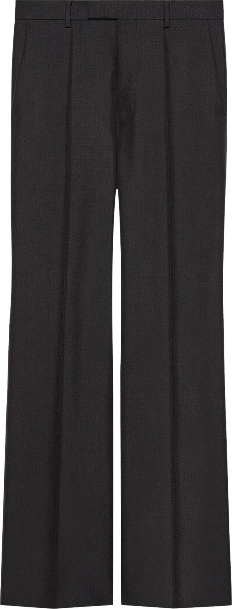 Брюки Gucci Panama Wool Mohair Pants Black, черный - фото