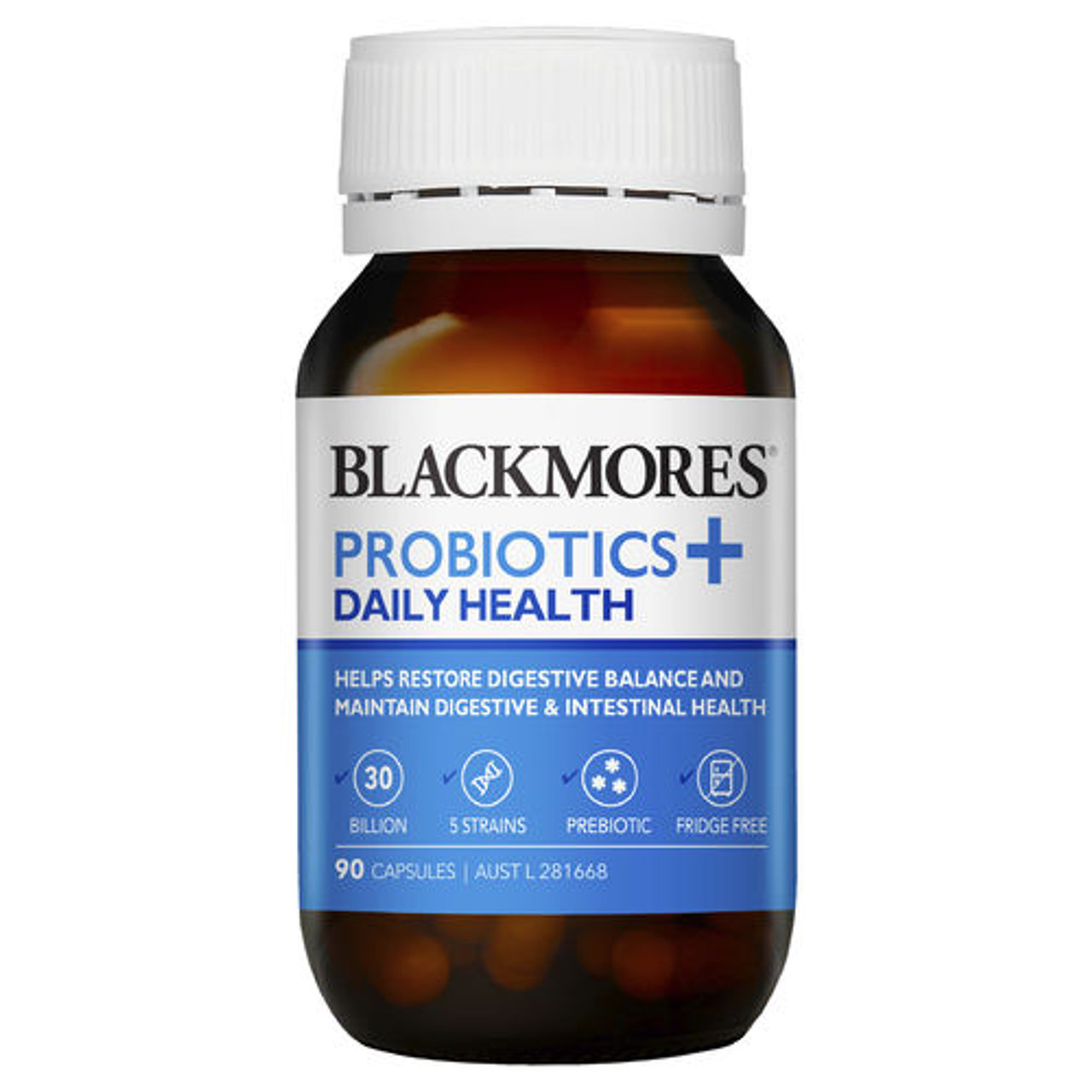 Пищевая добавка Blackmores + Daily Health, 90 капсул пищевая добавка blackmores omega mini double concentrate 200 капсул