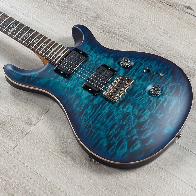 

Гитара PRS Paul Reed Smith Wood Library Custom 24, палисандр, атласно-синий кобальт 108594::PP