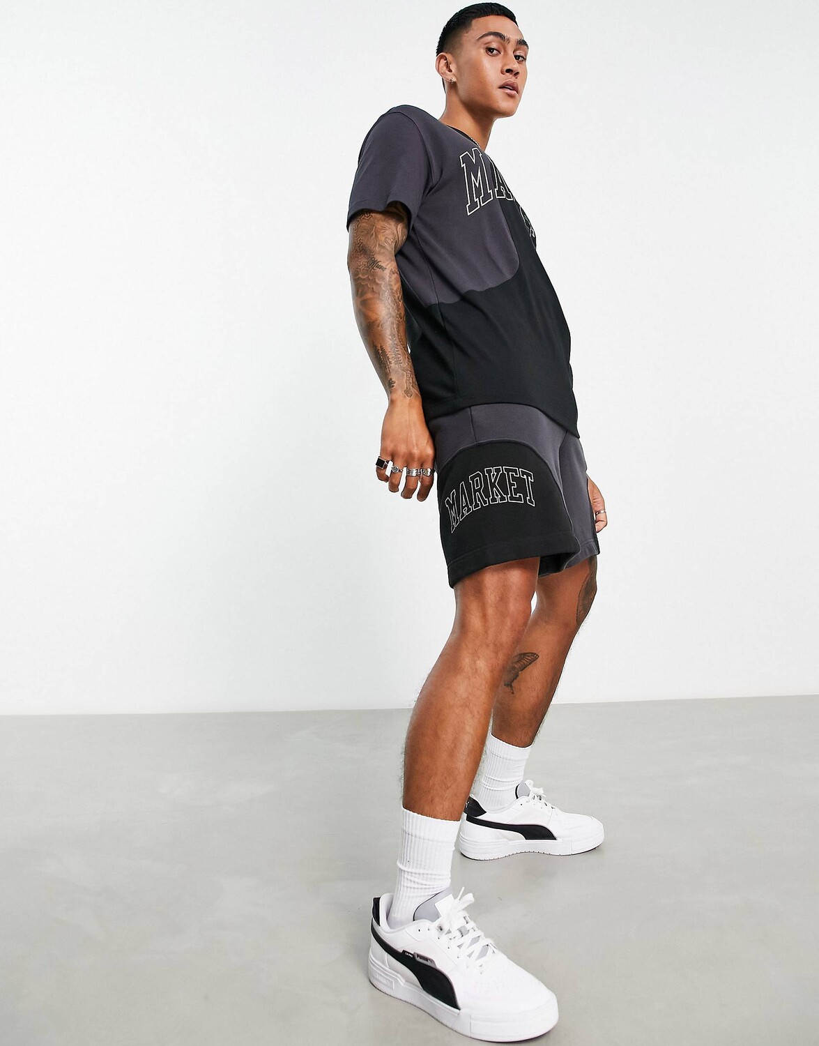 

Шорты черного цвета мульти Puma