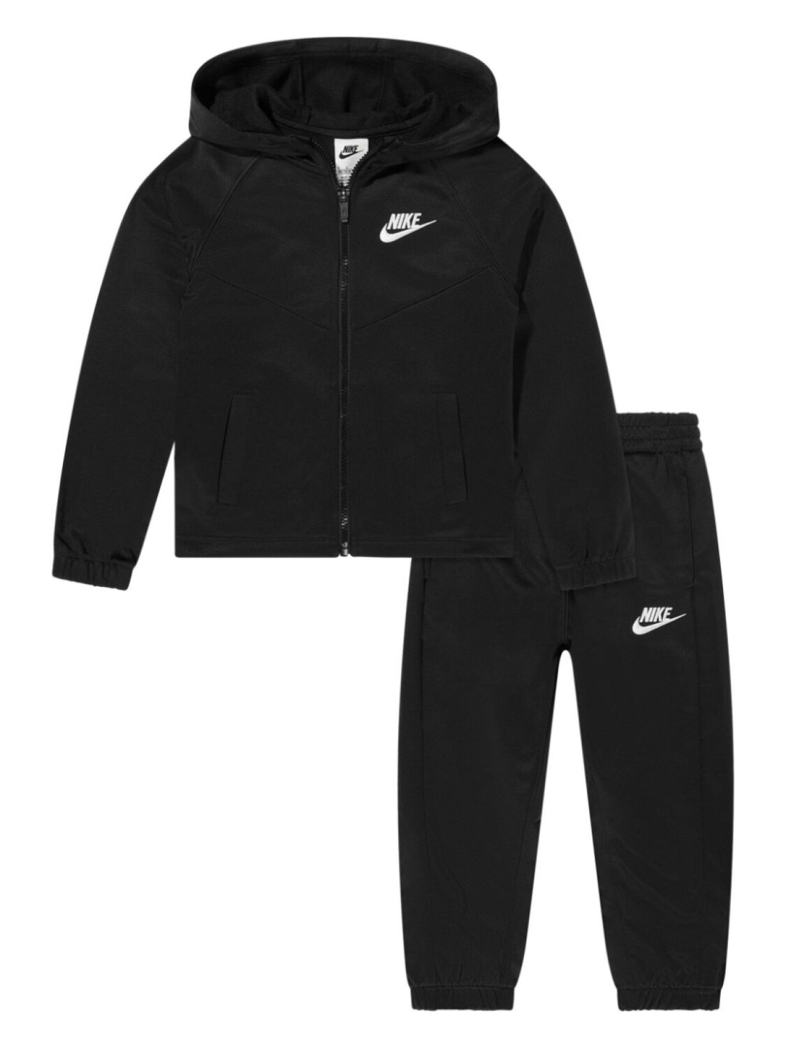 

Детский спортивный костюм с вышитым логотипом Nike Nike Kids, черный