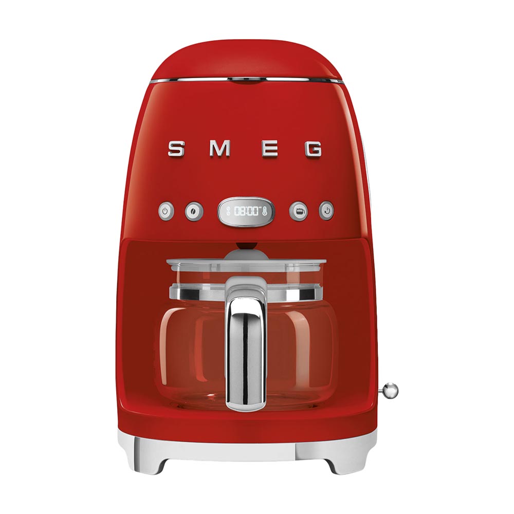 Кофеварка капельная Smeg DCF02, красный кофеварка капельная smeg dcf02 красный