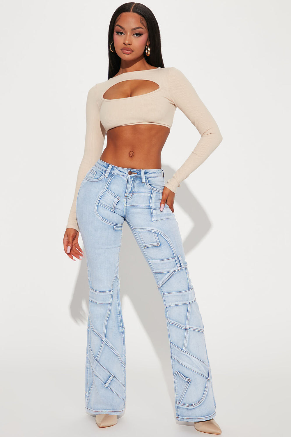 

Джинсы Fashion Nova AP40467, синий