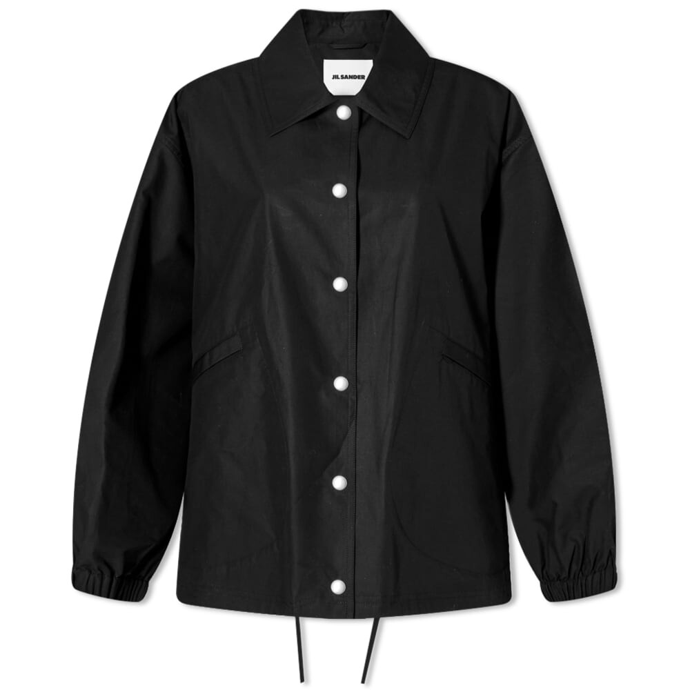 

Гардероб Dry Touch Back Logo Парка Jil Sander, Черный