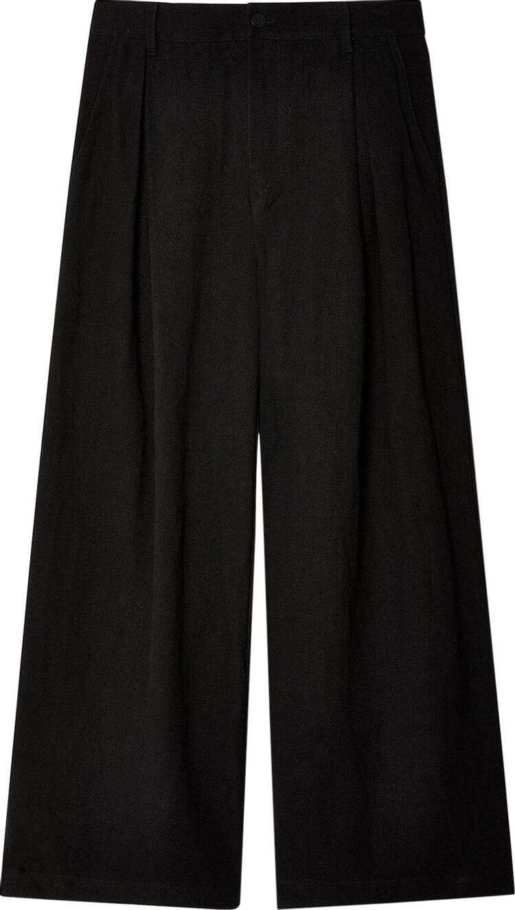 Футболка Eckhaus Latta Serra Trouser 'Steel', черный