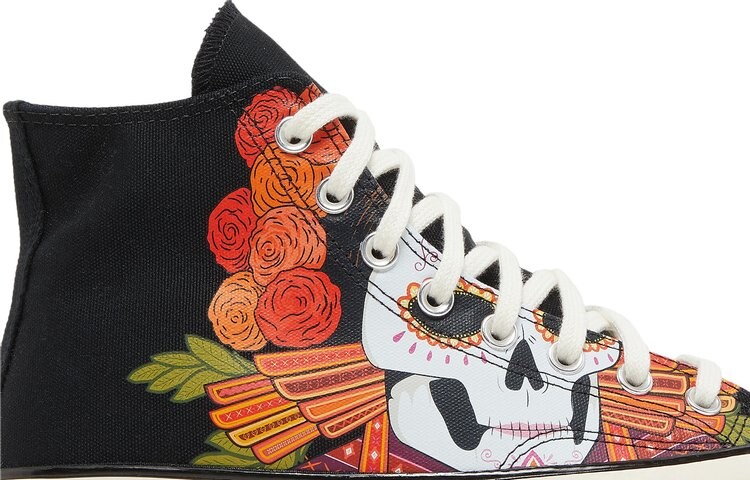 Converse Chuck 70 High Dia de los Muertos Black CDEK.Shopping