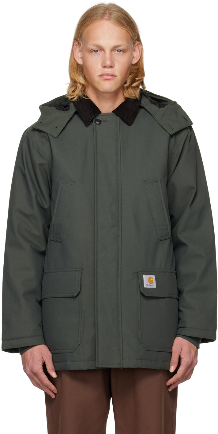 

Серо-коричневая куртка Rigby Carhartt Work In Progress, Коричневый