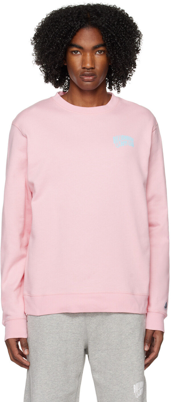 

Розовый свитшот с маленькой аркой Billionaire Boys Club