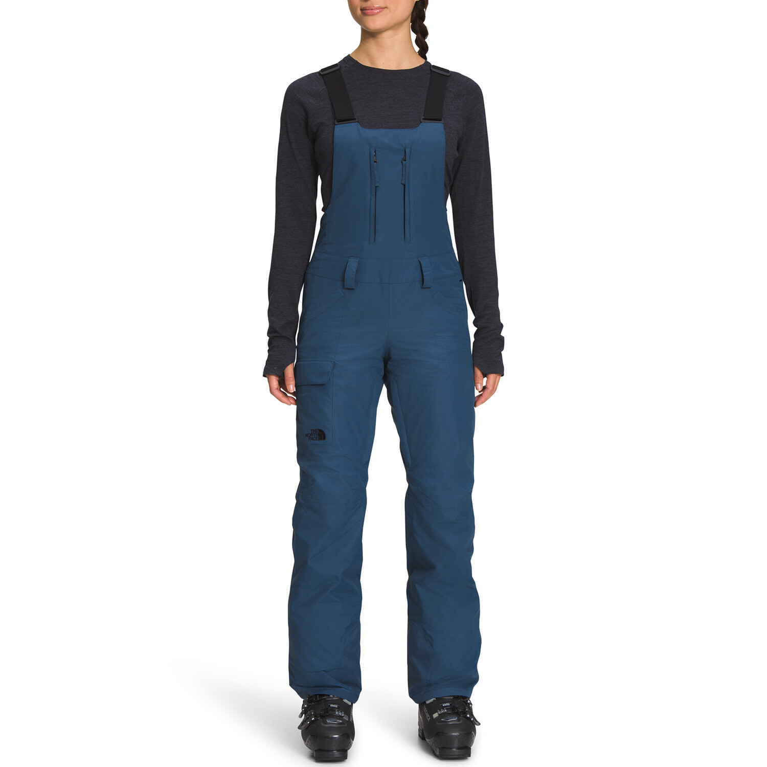 

Нагрудники короткие The North Face Freedom женские, синий