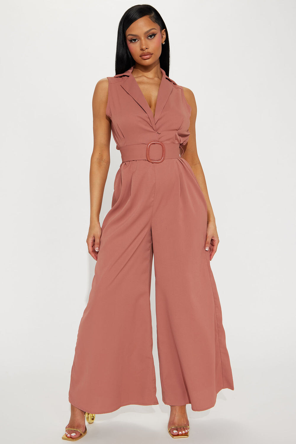 

Комбинезон Fashion Nova HF23E464, коричневый