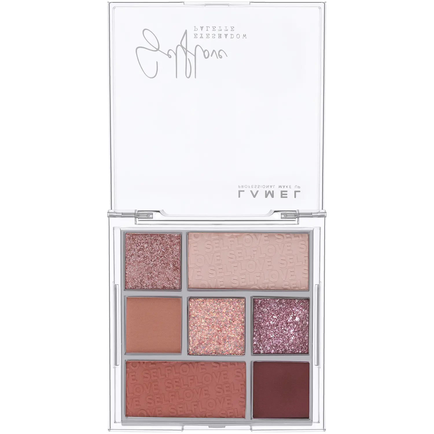 

Lamel Selflove палетка теней для век 401, 8,5 г