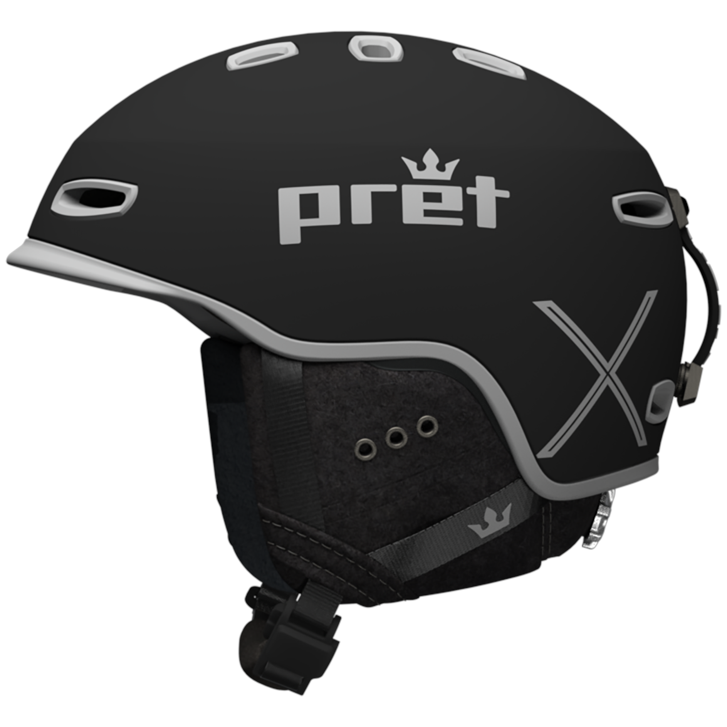 Шлем Pret Cynic X2 SP MIPs, черный шлем cynic x2 mips pret helmets зеленый