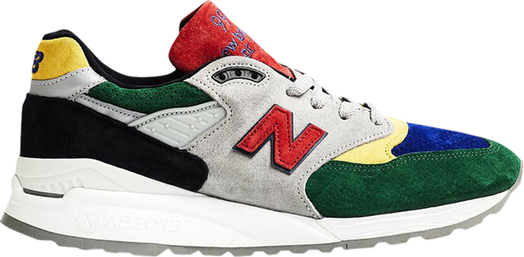 

Кроссовки New Balance Todd Snyder x 998 'Color Spectrum', многоцветный