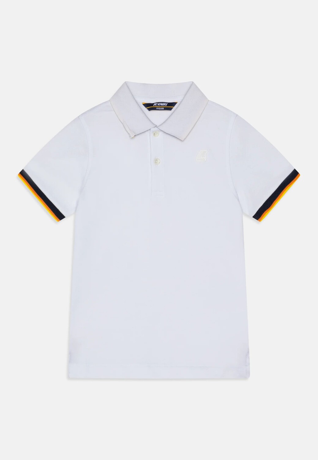 

Футболка-поло K-Way Vincent Unisex, белый