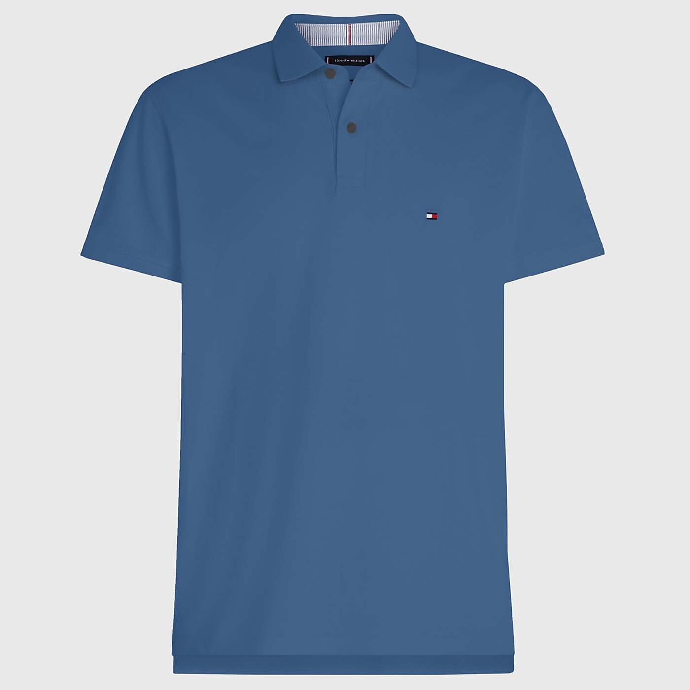 

Поло Tommy Hilfiger Classic Fit 1985 Stretch, синий