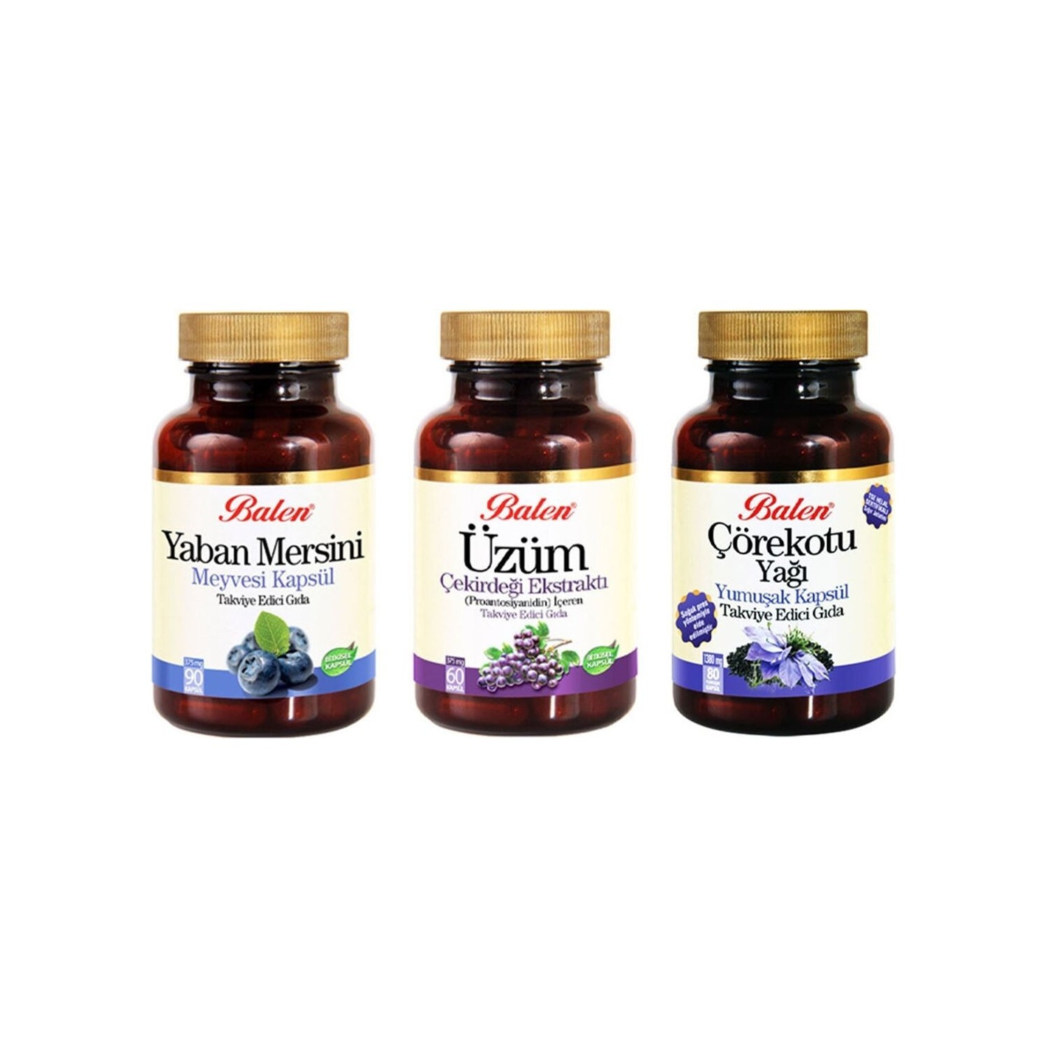 

Balen Raisin Seed Blueberry Blackberry Oil Capsule