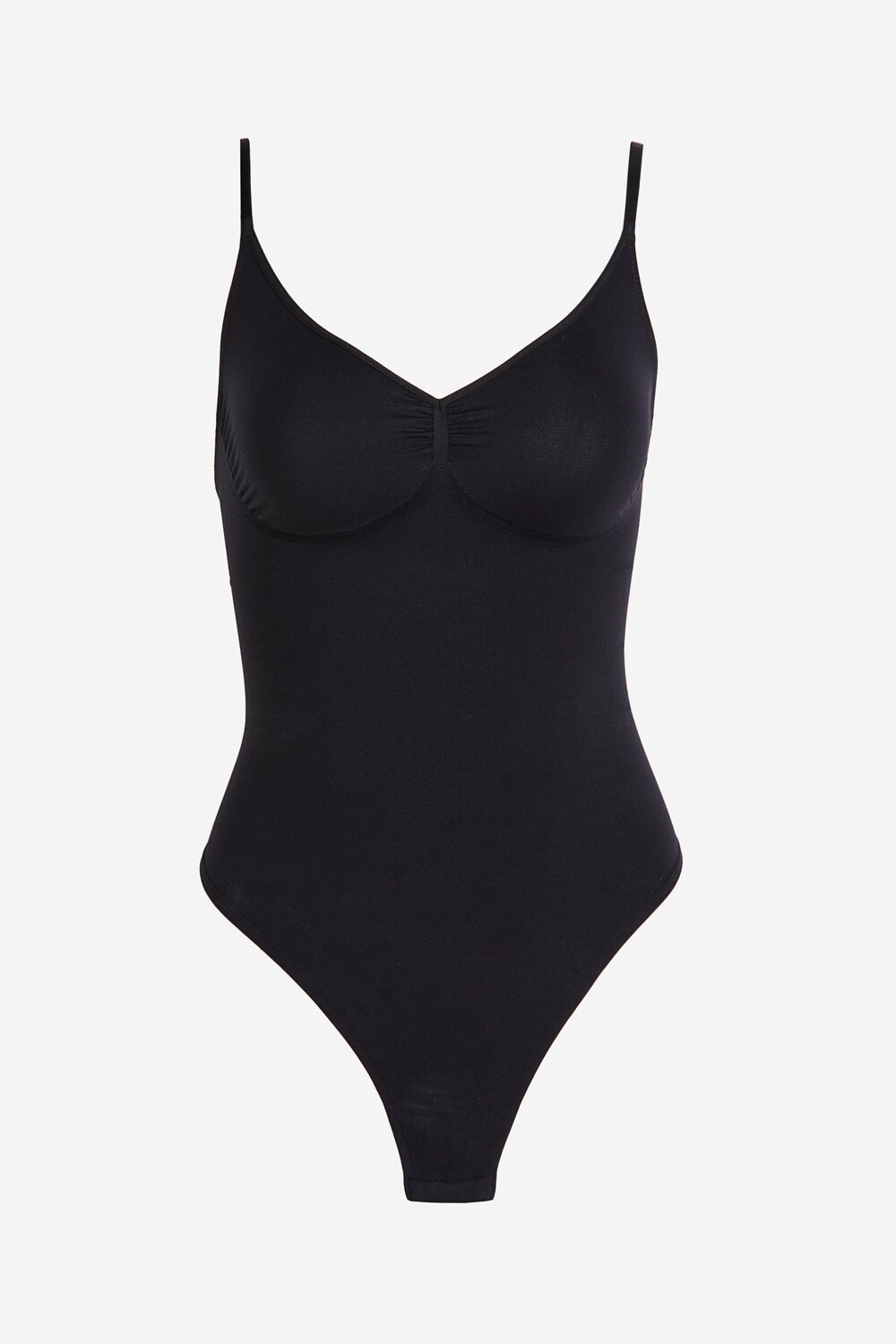 

Боди H&M Stretchy and Sculpting Firm Shape Thong, черный