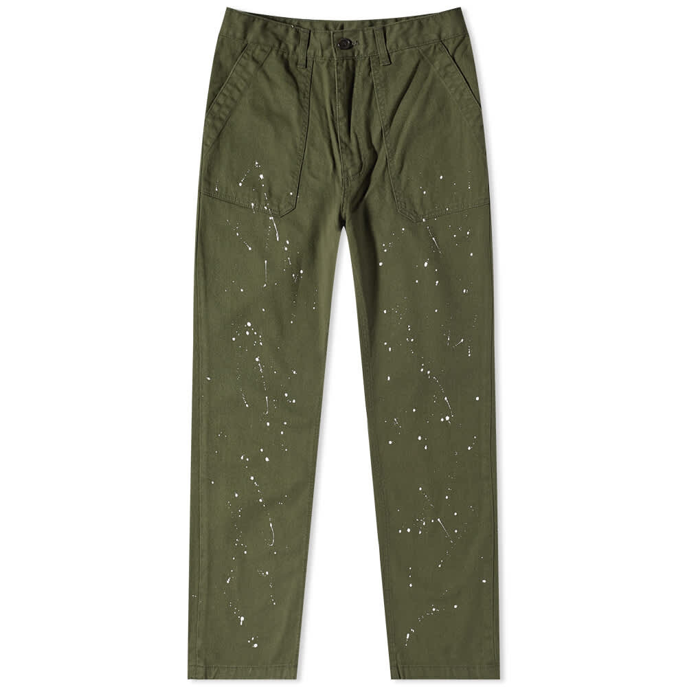 

Брюки Uniform Bridge Painted Cotton Fatigue Pant, Серый