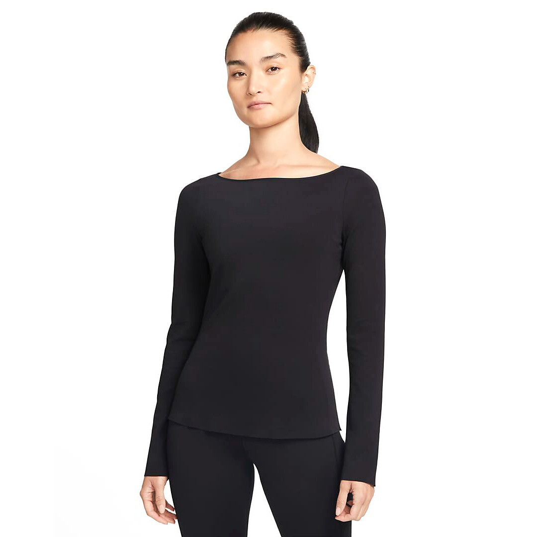 

Лонгслив Nike Yoga Dri-Fit Luxe, черный