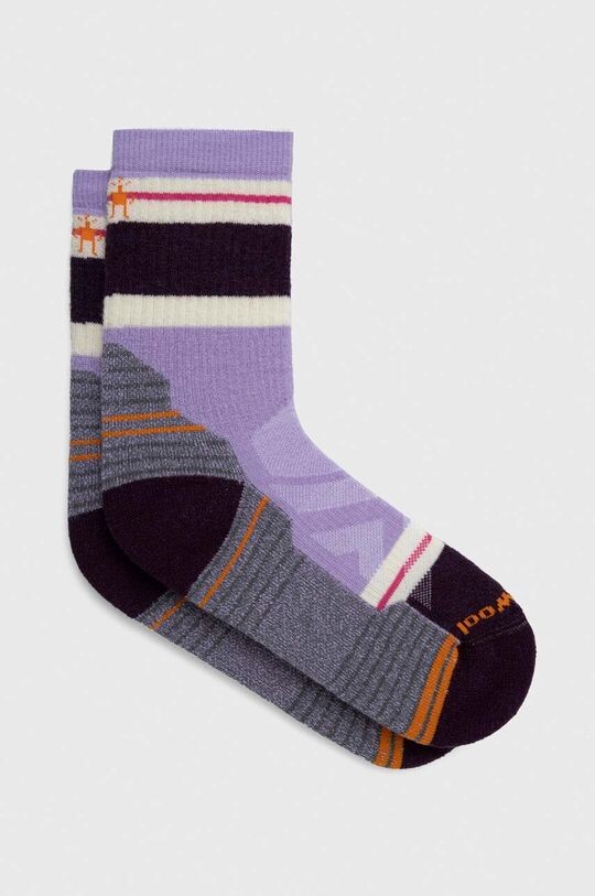 

Носки Hike Full Cushion Saturnsphere Smartwool, фиолетовый