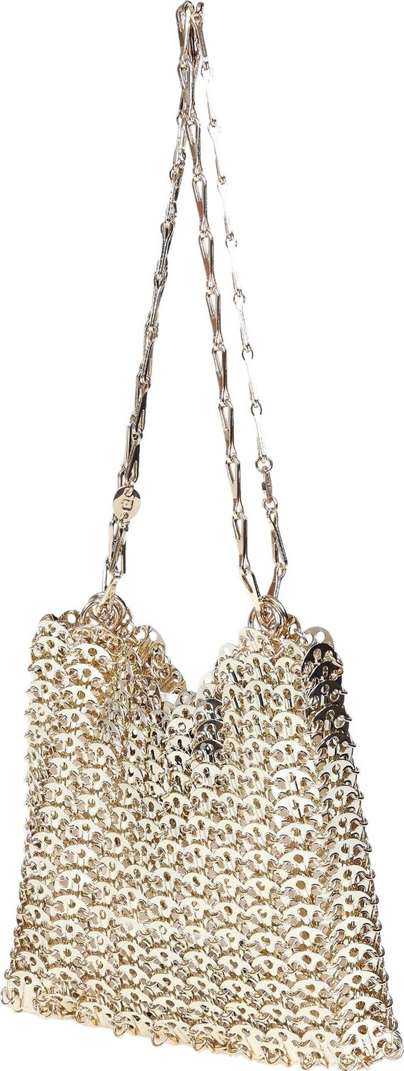 

Сумка Paco Rabanne 1969 Pochette Shoulder Bag Light Gold, золотой