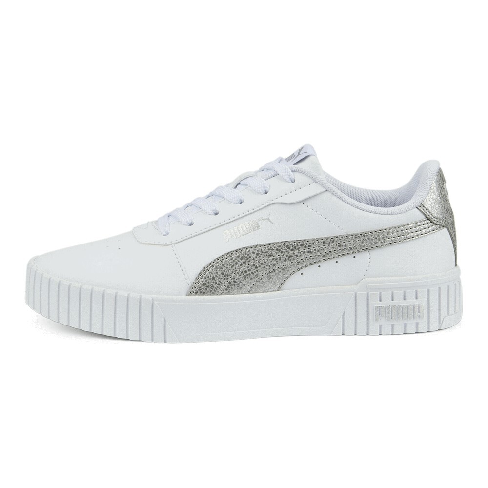 

Кроссовки Puma Carina Distressed, white silver