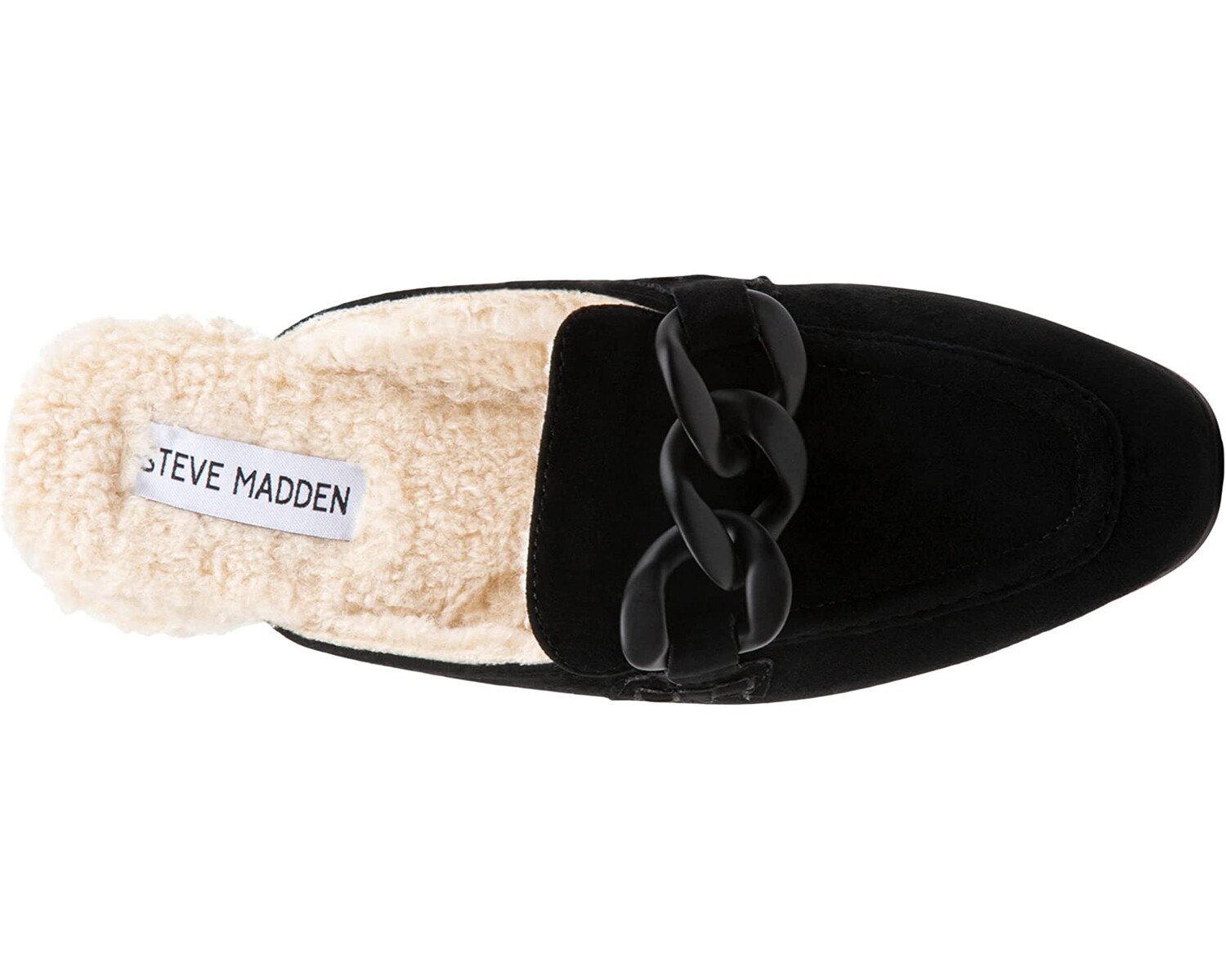 Слипперы Cally-F Mule Steve Madden, черный босоножки steve madden размер 37 5 черный