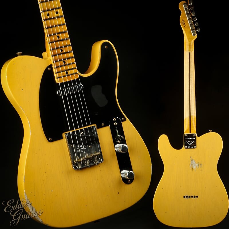 

Fender Custom Shop LTD 1951 Telecaster Relic - Aged Nocaster Blonde