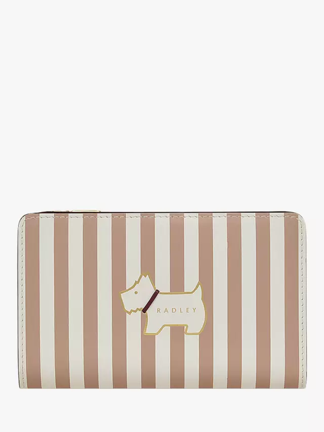 

Портмоне Radley Heritage Dog Outline Leather Stripe Medium Bifold