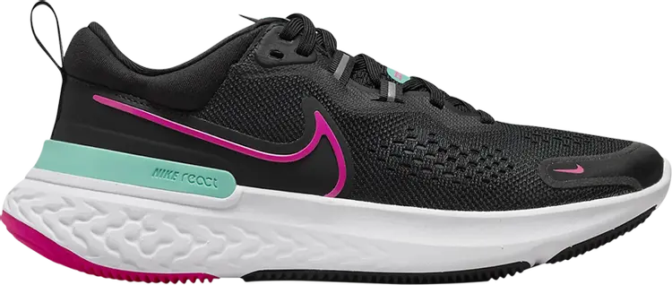 

Кроссовки Nike Wmns React Miler 2 'Black Pink Prime', черный