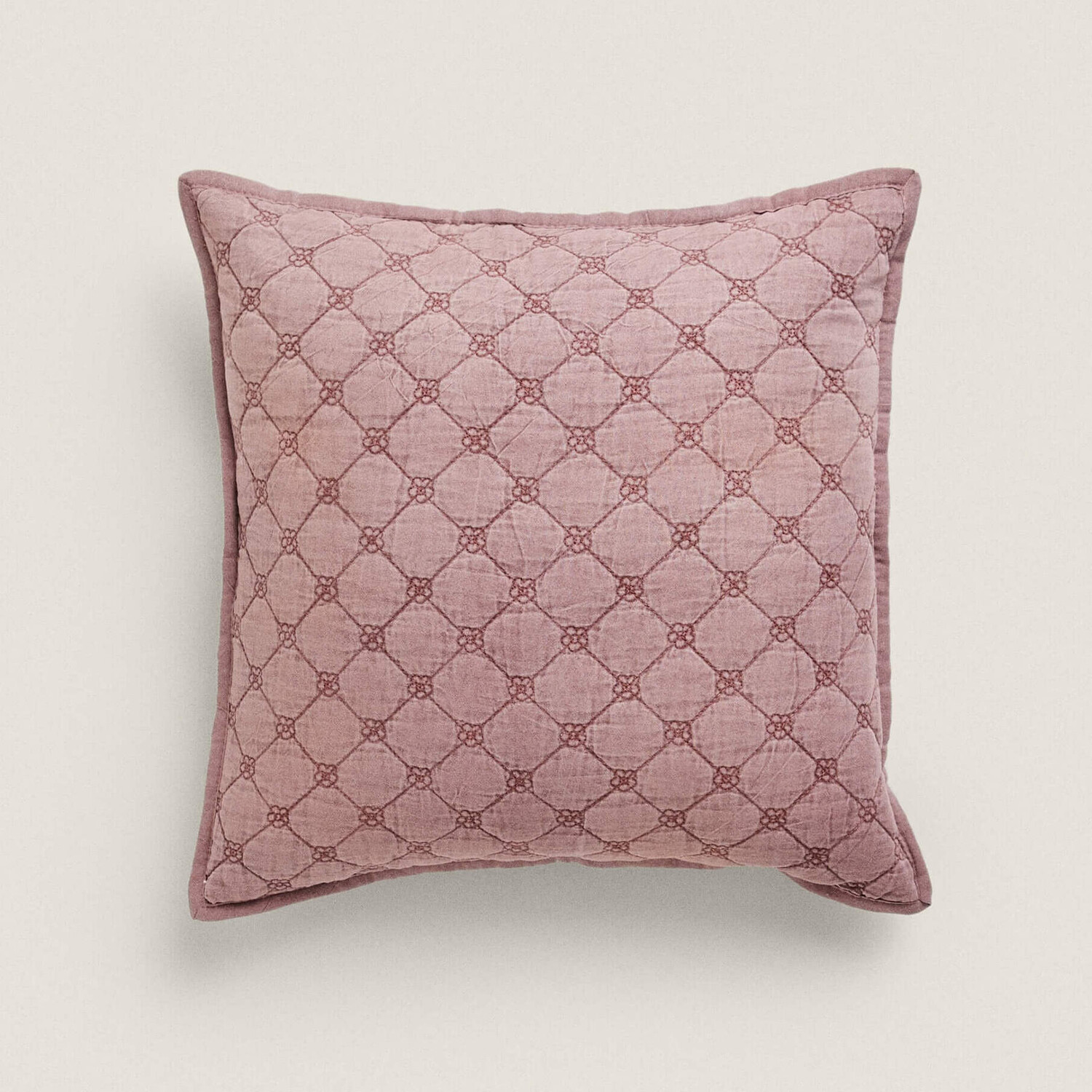 

Детский чехол для подушки Zara Home Microfibre, светло-бордовый