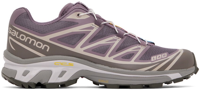 

Фиолетовые кроссовки XT-6 Salomon