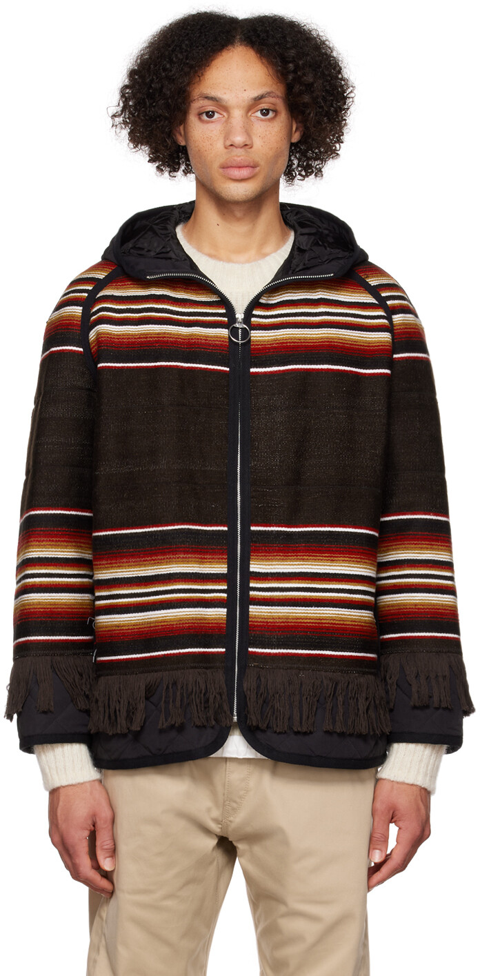 

Черная утепленная куртка Junya Watanabe, Черный