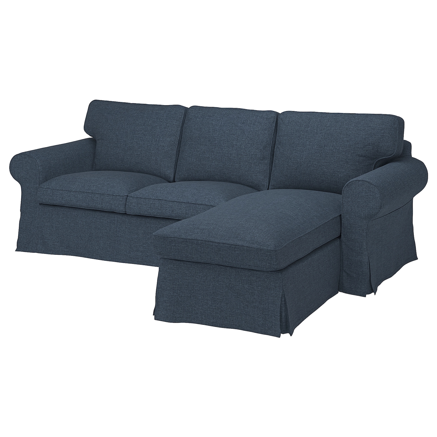 ЭКТОРП 3-местный диван+диван, Киланда темно-синий EKTORP IKEA