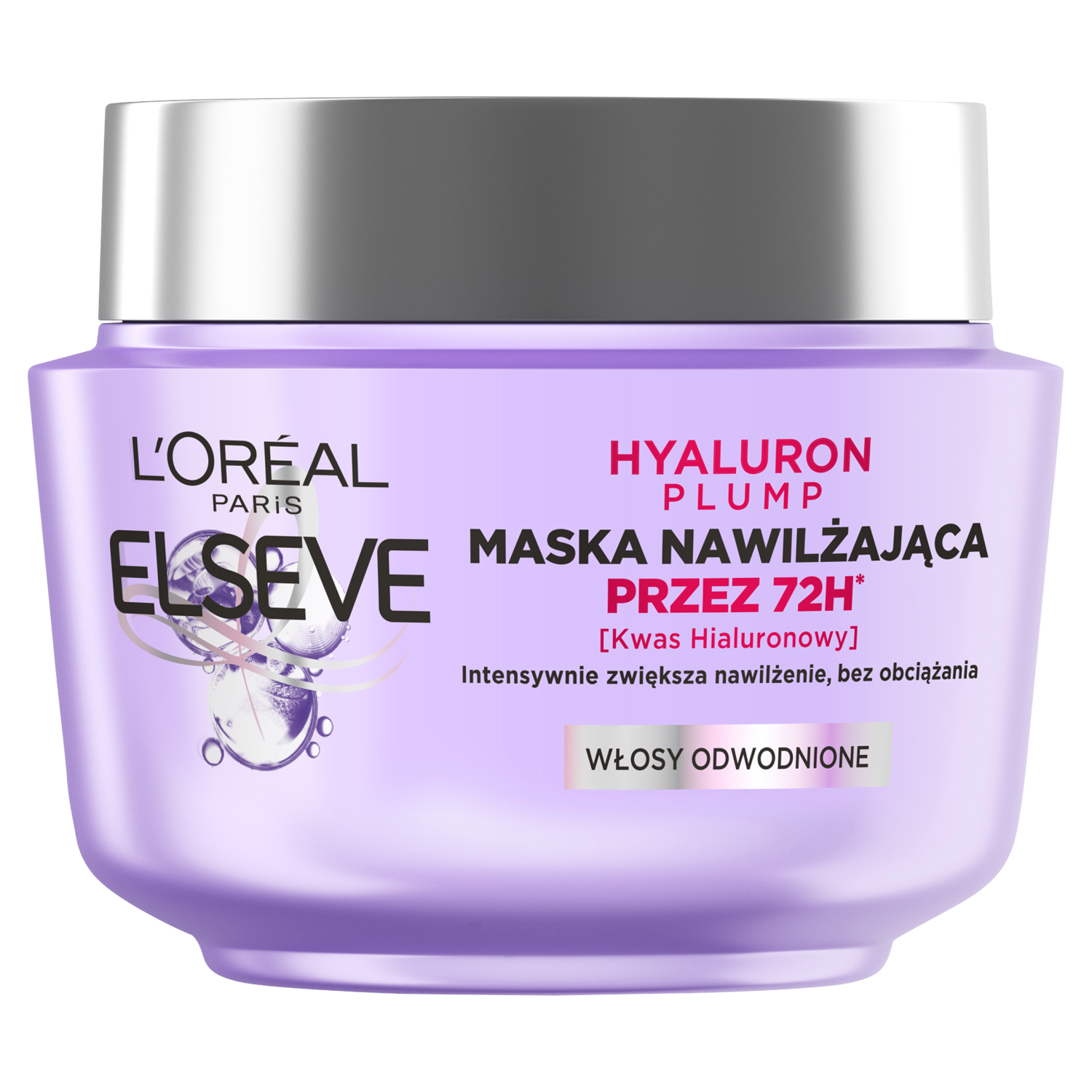 L'Oréal Paris Elseve Hyaluron Plump увлажняющая маска для волос, 300 мл l oreal paris elseve hyaluron plump увлажняющая и наполняющая сыворотка для обезвоженных волос 150мл