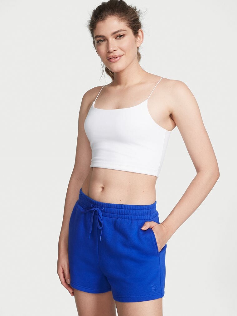

Шорты Victoria's Secret Cotton Fleece, синий