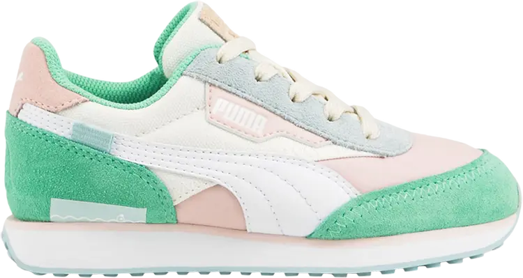 

Кроссовки Puma Animal Crossing x Future Rider Little Kid New Horizons, кремовый, Бежевый
