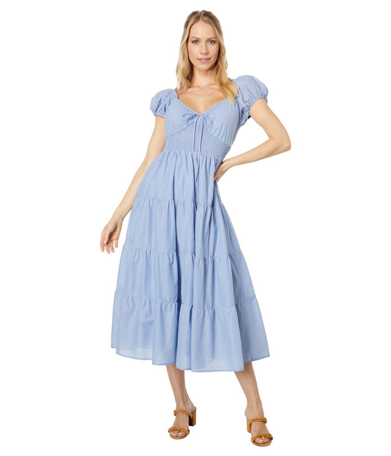 

Платье en saison, Bleu Midi Dress