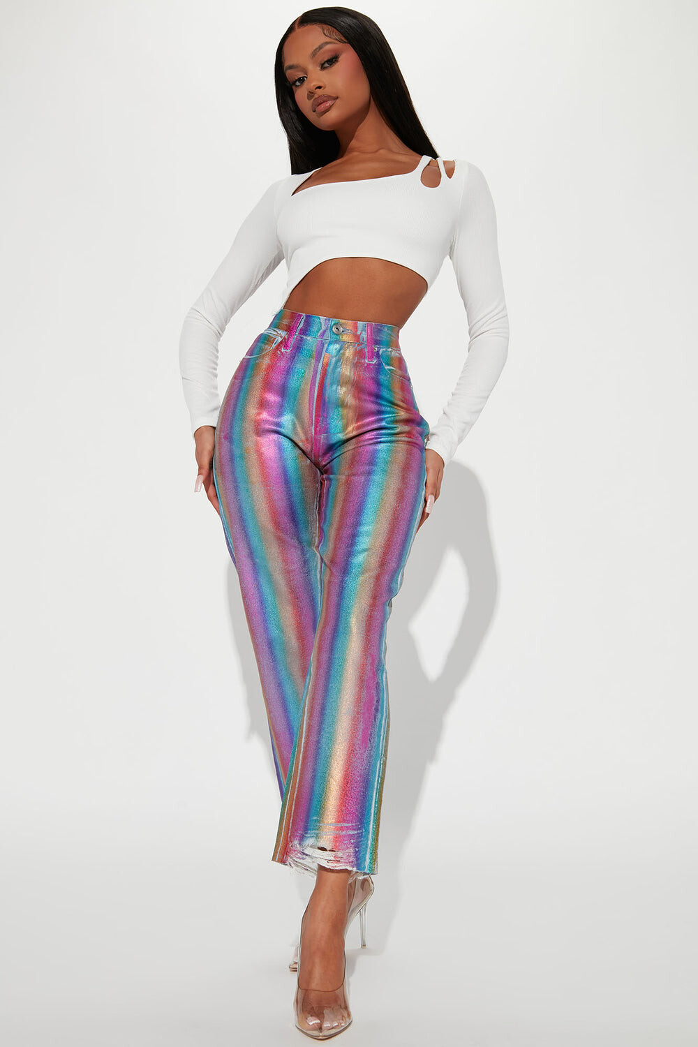 

Джинсы Fashion Nova FN24178FT36, разноцветный