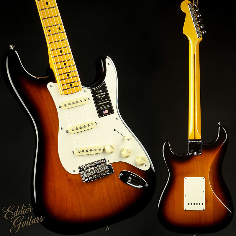 

Fender American Vintage II 1957 Stratocaster - 2-цветные солнечные лучи American Vintage II 1957 Stratocaster - 2-Color Sunburst