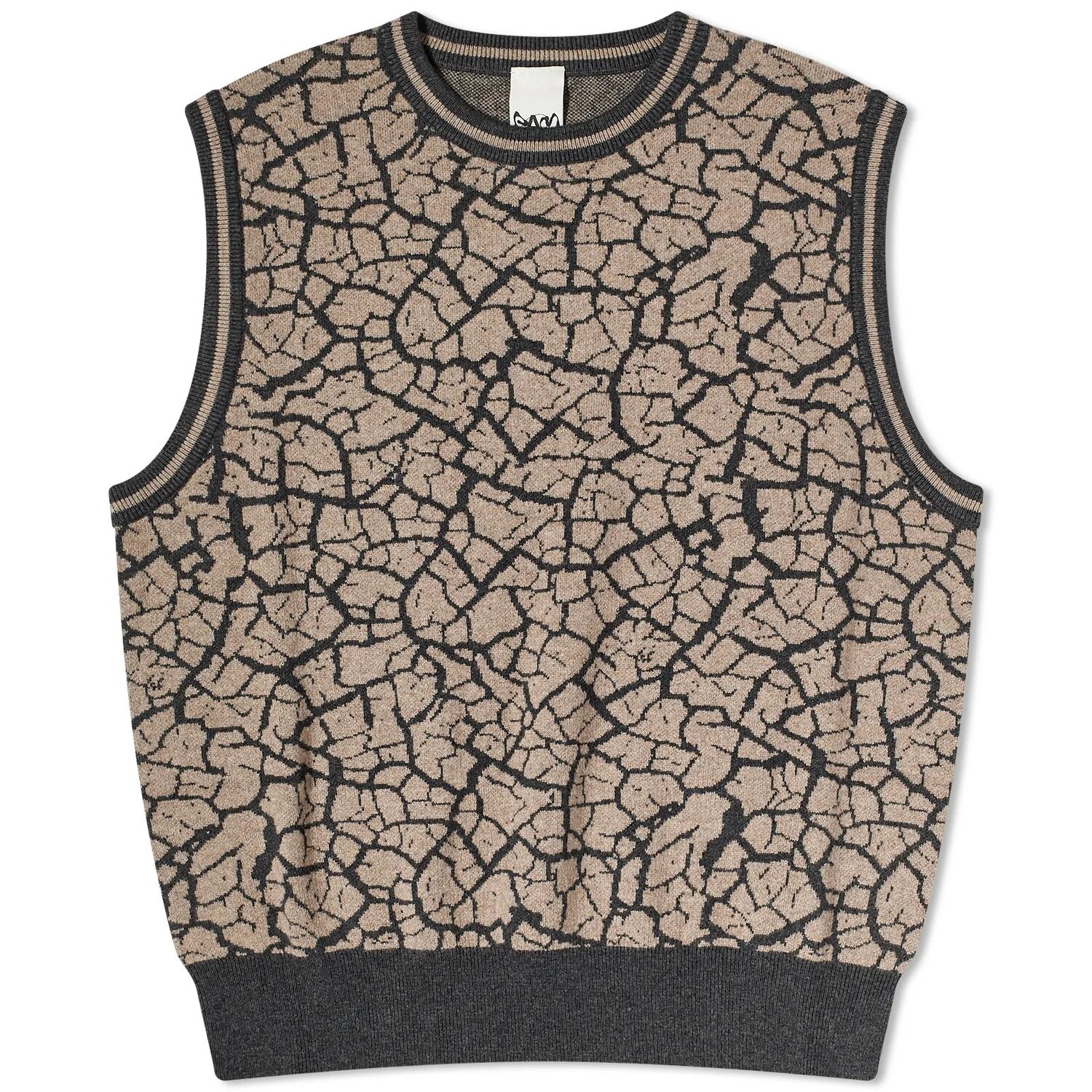 

Жилет P.A.M. Mudcrack Knitted, светло-коричневый