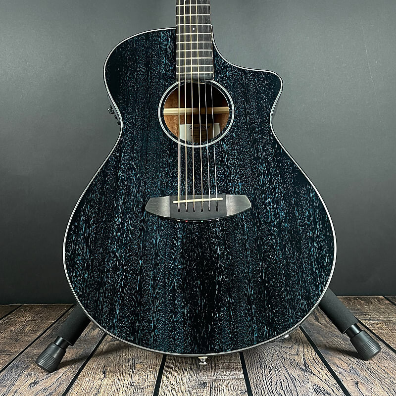 

Breedlove Rainforest S Concert CE, темно-синий, африканское красное дерево-африканское красное дерево