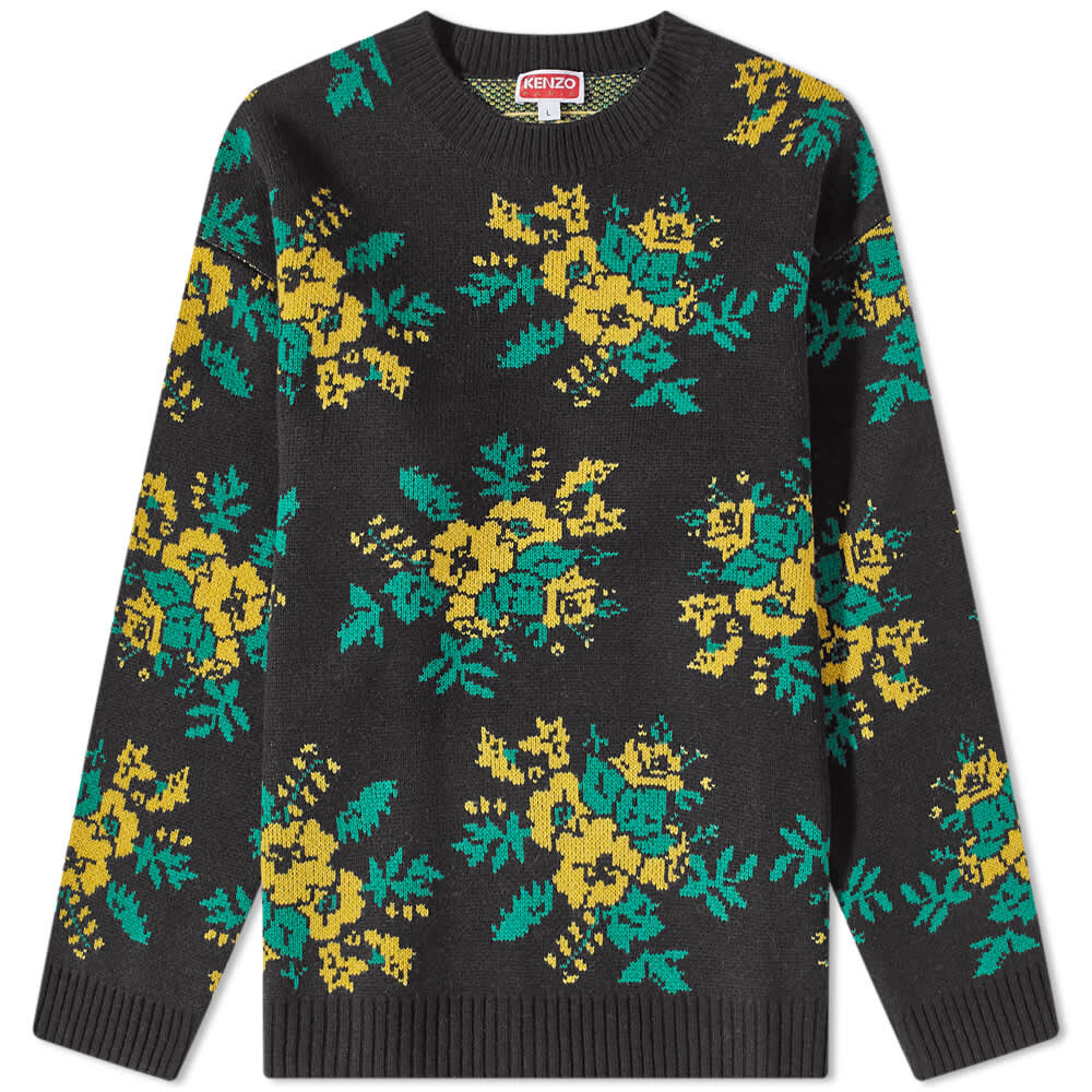 

Джемпер Kenzo Pop Bouquet Crew Knit, Черный