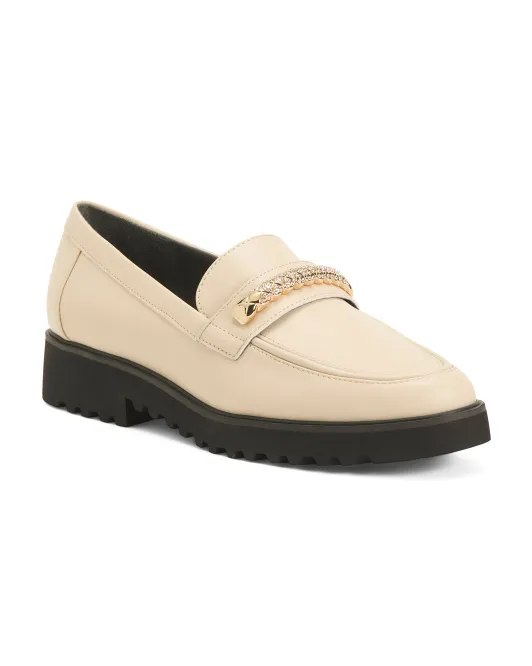 

Кожаные лоферы Carolbling Franco Sarto, цвет Chiffon