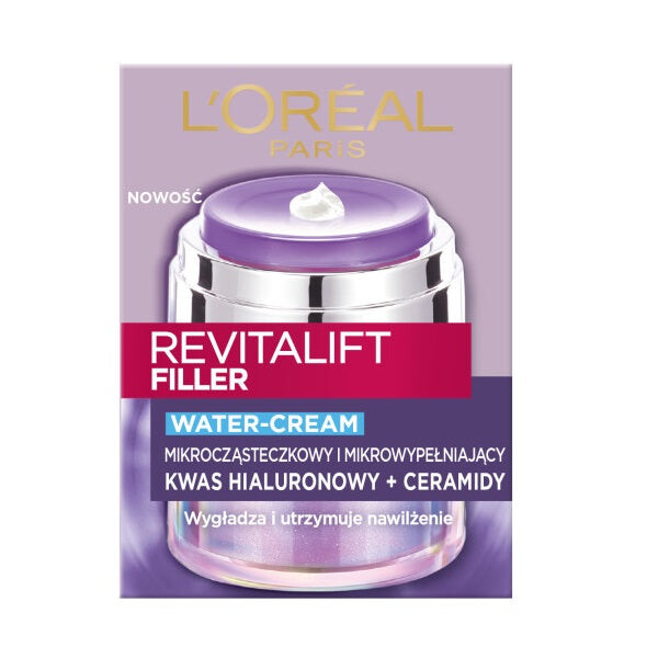 

L'Oreal Paris Revitalift Filler Water-Cream укрепляющий крем для лица 50мл