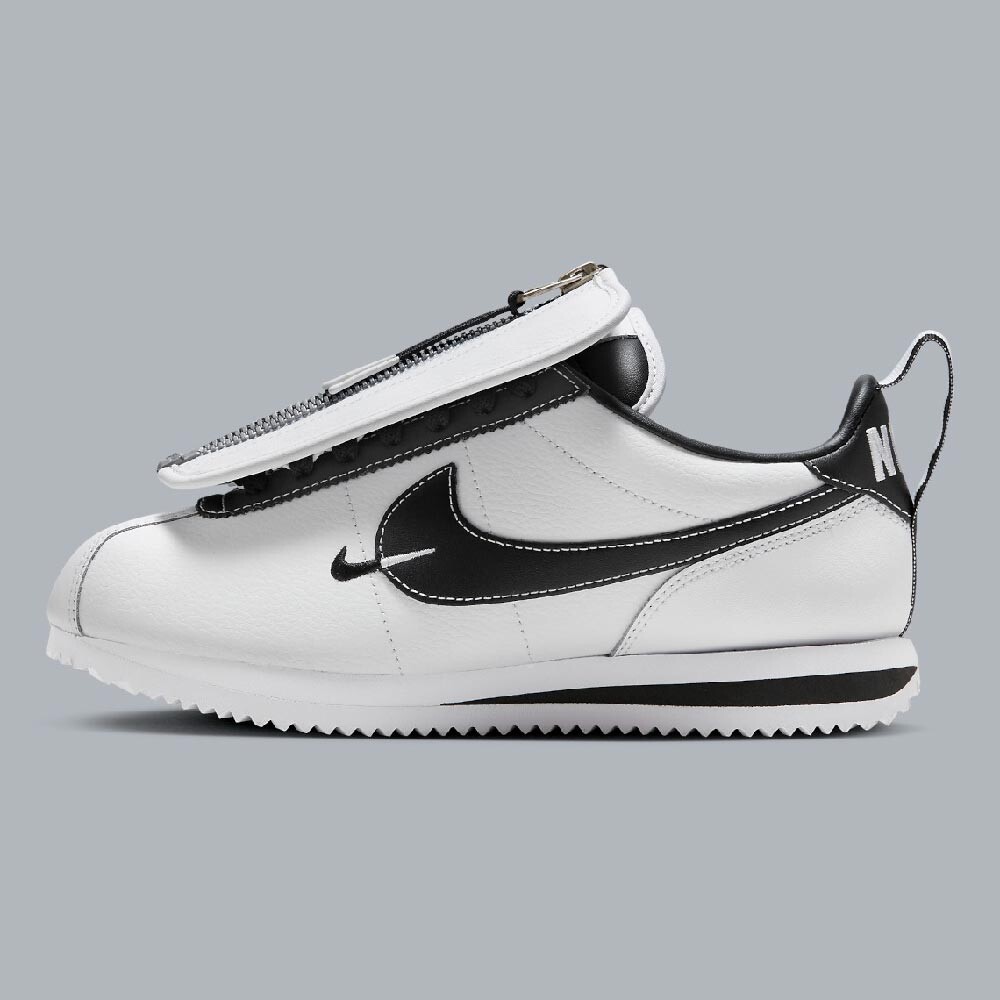 

Кроссовки Nike Cortez Tongue Shroud, белый/черный