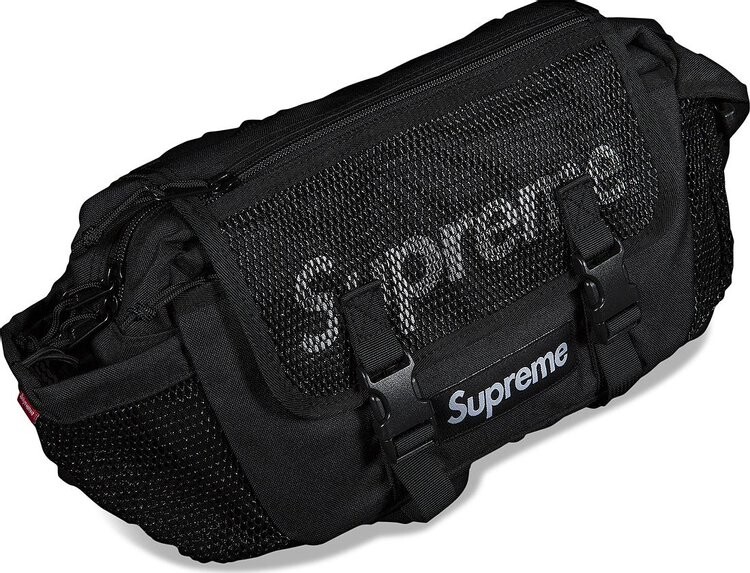 Supreme Waist Bag Black CDEK.Shopping