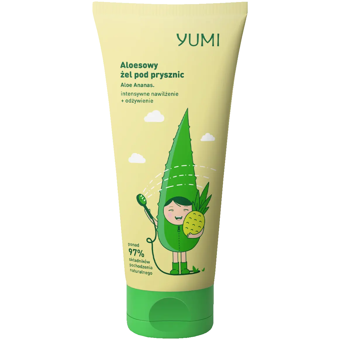 

Yumi Aloe Ananas гель для душа, 200 мл